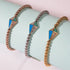 Kite | Silver | Enamel | Crystal Charm Bracelet